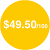 $49.50/100